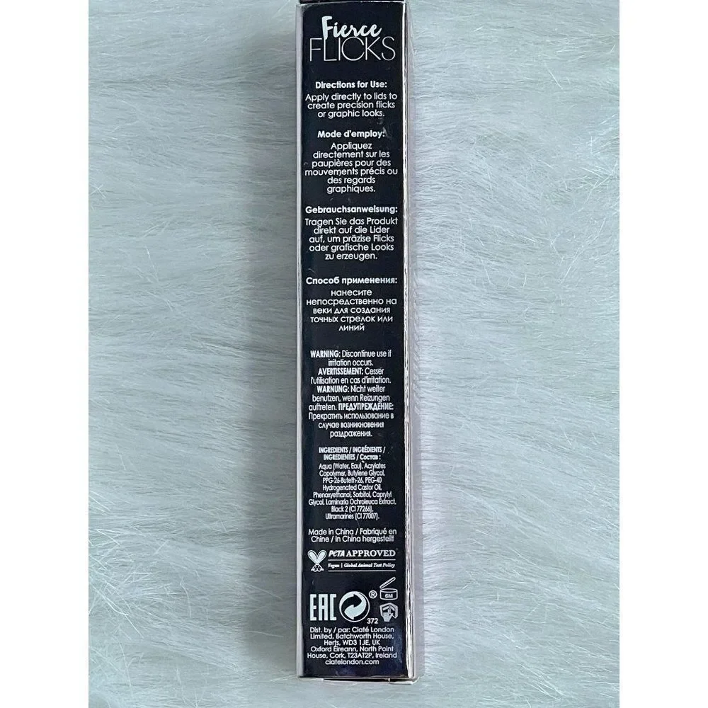 Ciaté London Fierce Flicks Eyeliner Black NEW NIP